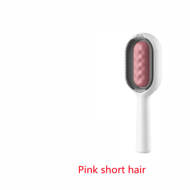 Pet Dematting Grooming Brush Floating Hair Removal Comb With Cleaning Tank