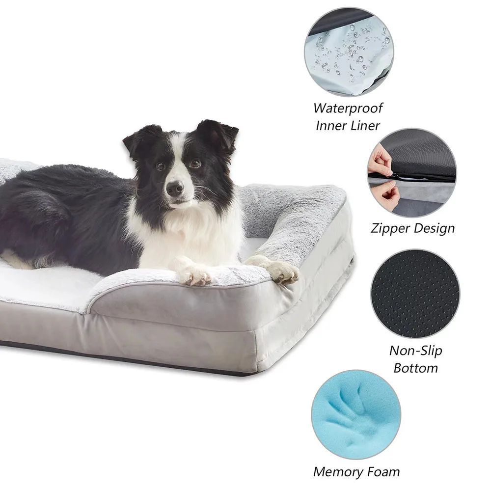 Pet Waterproof Sofa Bed Mat Comfortable Durable Sleeping House For Pets