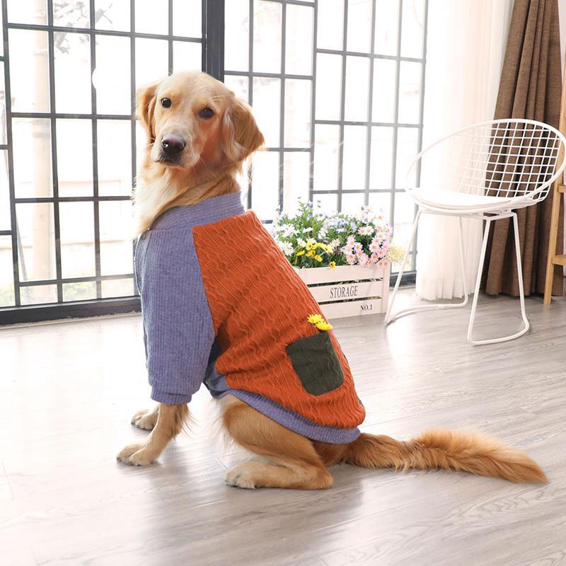 Large Pet Winter Sweater Thick Warm Comfortable Clothing