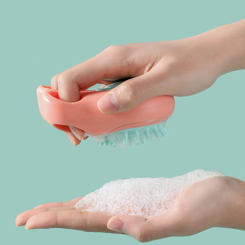 Pet Bath Brush Massage Comb Grooming Tool For Pet Care