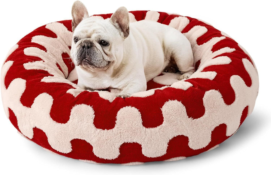 Round Four Seasons Warm Pet Bed For Cozy Year Round Comfort