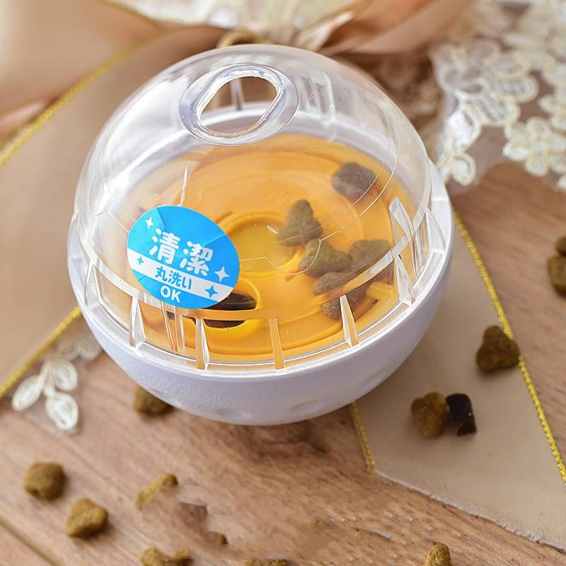 Interactive Pet Tumbler Puzzle Food Dispensing Toy Ball