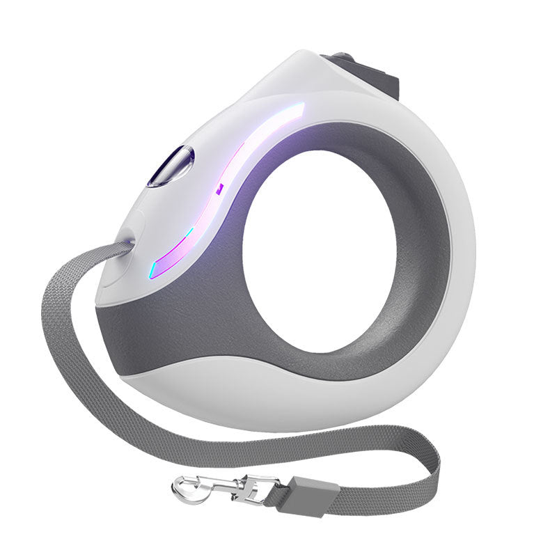 LED Light Retractable Pet Leash Automatic Traction Rope
