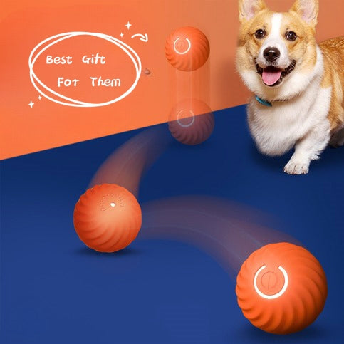 Durable Pet Rubber Ball Chew Toy For Training And Biting Resistance