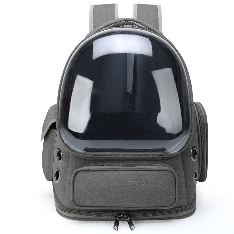 Portable Backpack Transparent Space Capsule Backpack  Diaper Bag