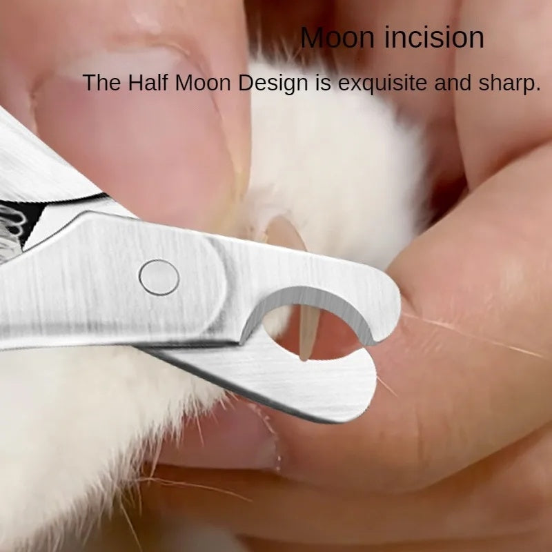 Professional Pet Nail Clipper Stainless Steel Safety Grooming Trimmer For Pets