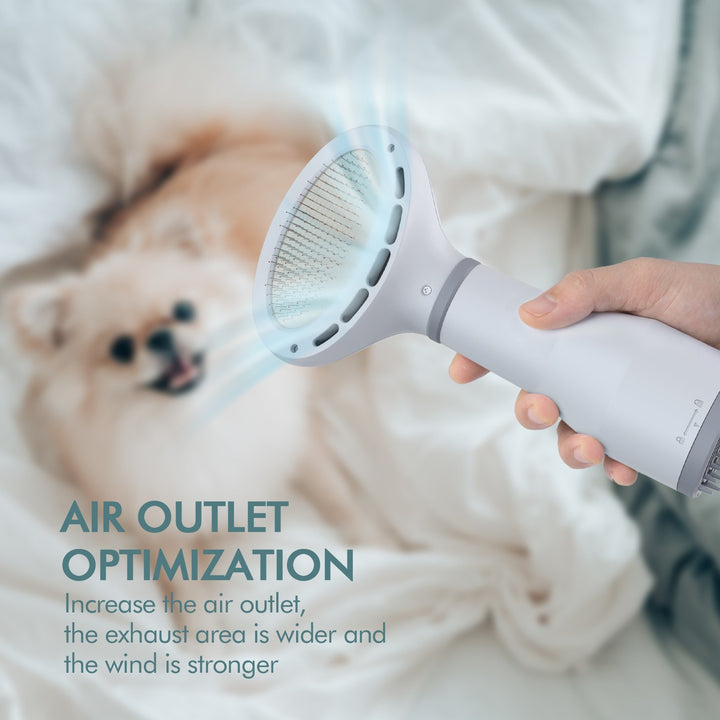 Pet Grooming Hair Dryer Slicker Brush For Pet Drying And Care