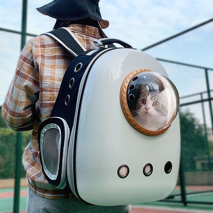 Plus-sized Space Capsule Pet Backpack Supplies Backpack