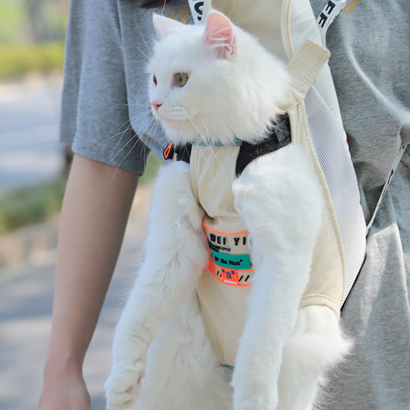 Bag Go Out Portable Backpack Carry Pet Shoulders