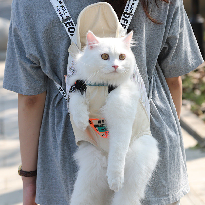 Bag Go Out Portable Backpack Carry Pet Shoulders