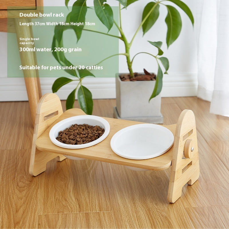 Pet Angled Bowl Cervical Spine Protection Drinking Feeding Bowl