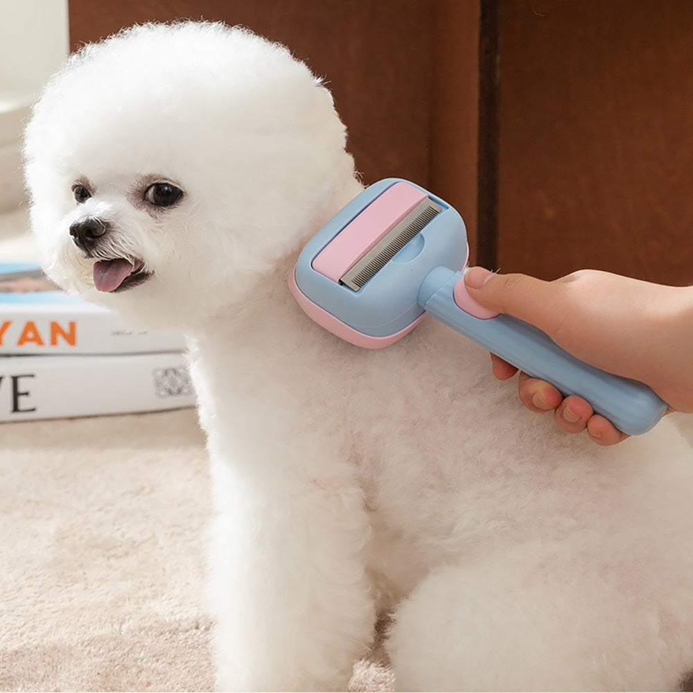 Pet Deshedding Grooming Brush Dematting Hair Removal Tool For Pets