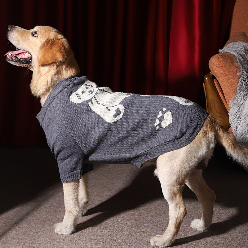 Large Pet Winter Sweater Thick Warm Comfortable Clothing