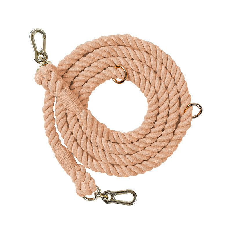 Multifunctional Braided Double Ended Pet Leash Control Lead