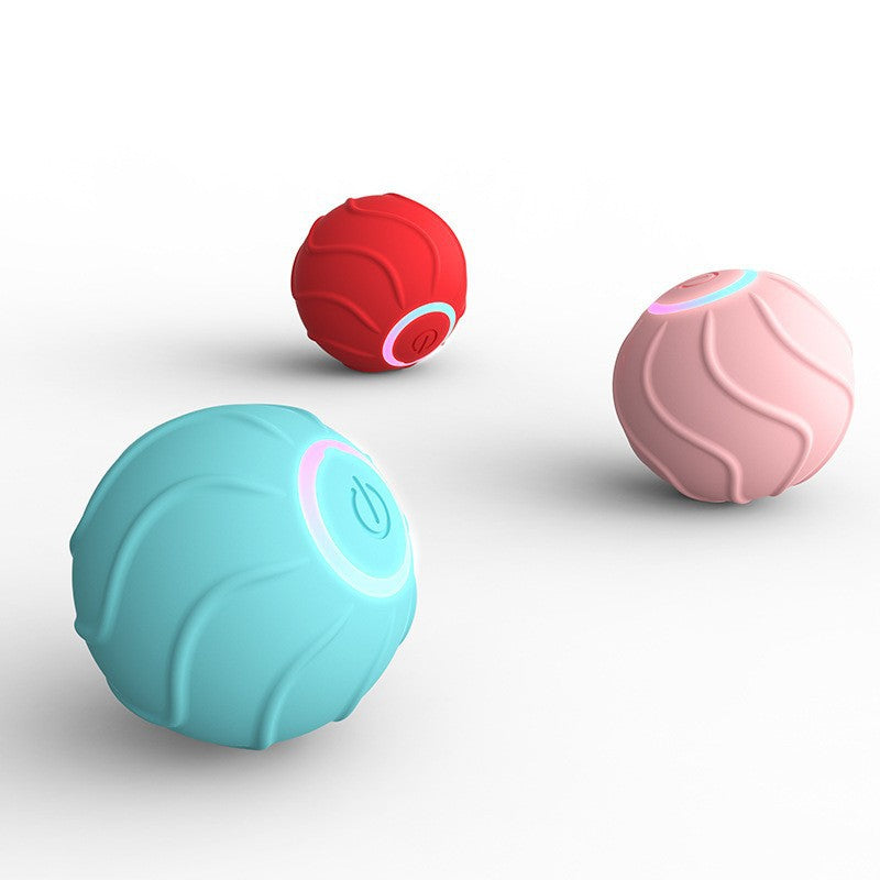 Smart  Toys Rolling Ball Pet  Owner Interactive Pets Toys Automatic Bouncing Ball USB Self Hi Teasing Kittens Jumping Ball