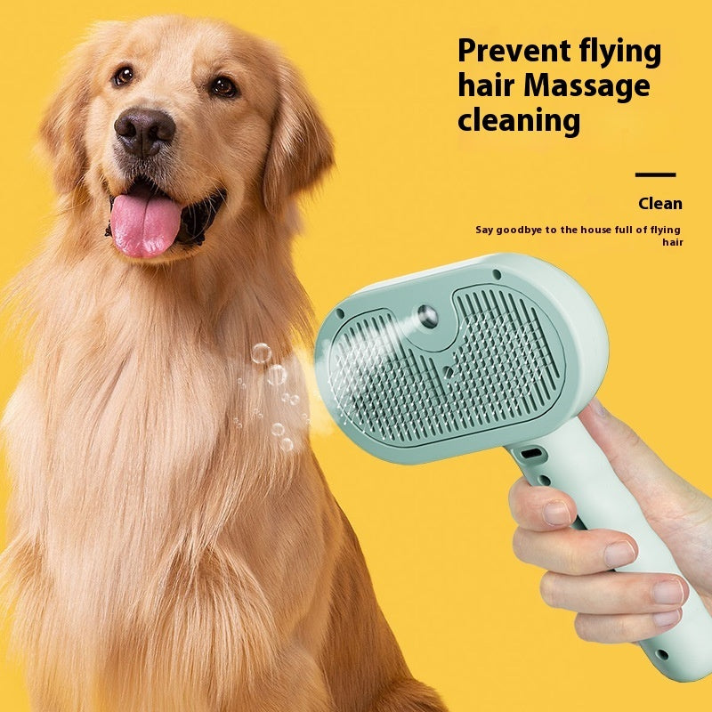 Pet Spray Hair Comb Grooming Brush Dematting Hair Remover Tool