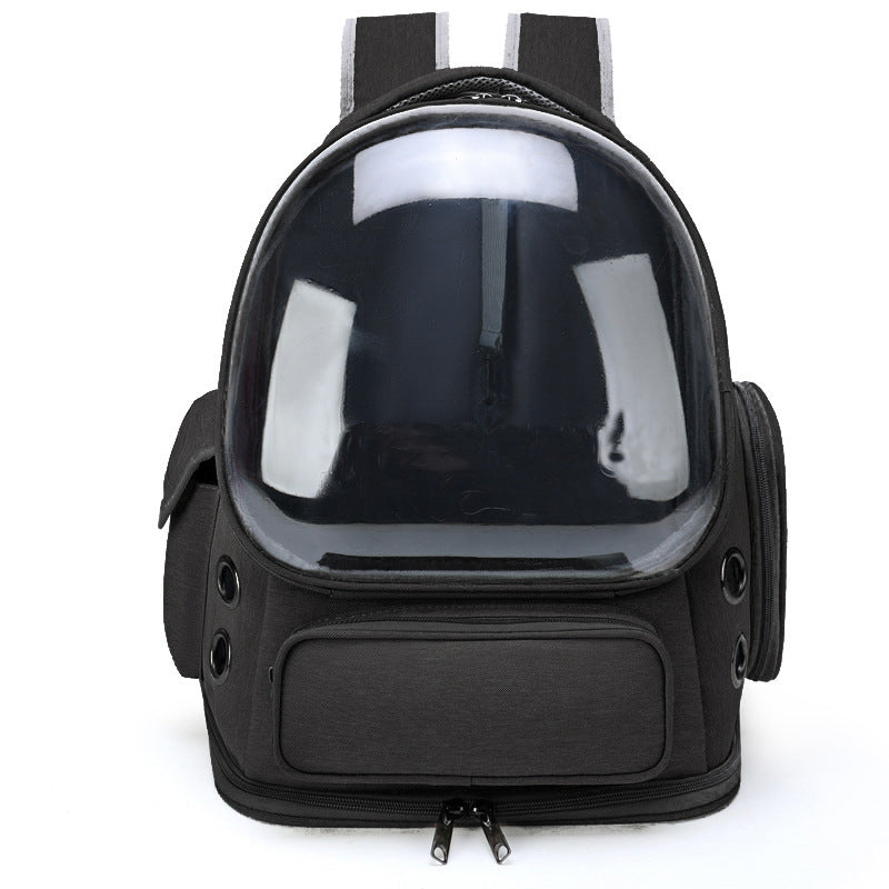 Portable Backpack Transparent Space Capsule Backpack  Diaper Bag