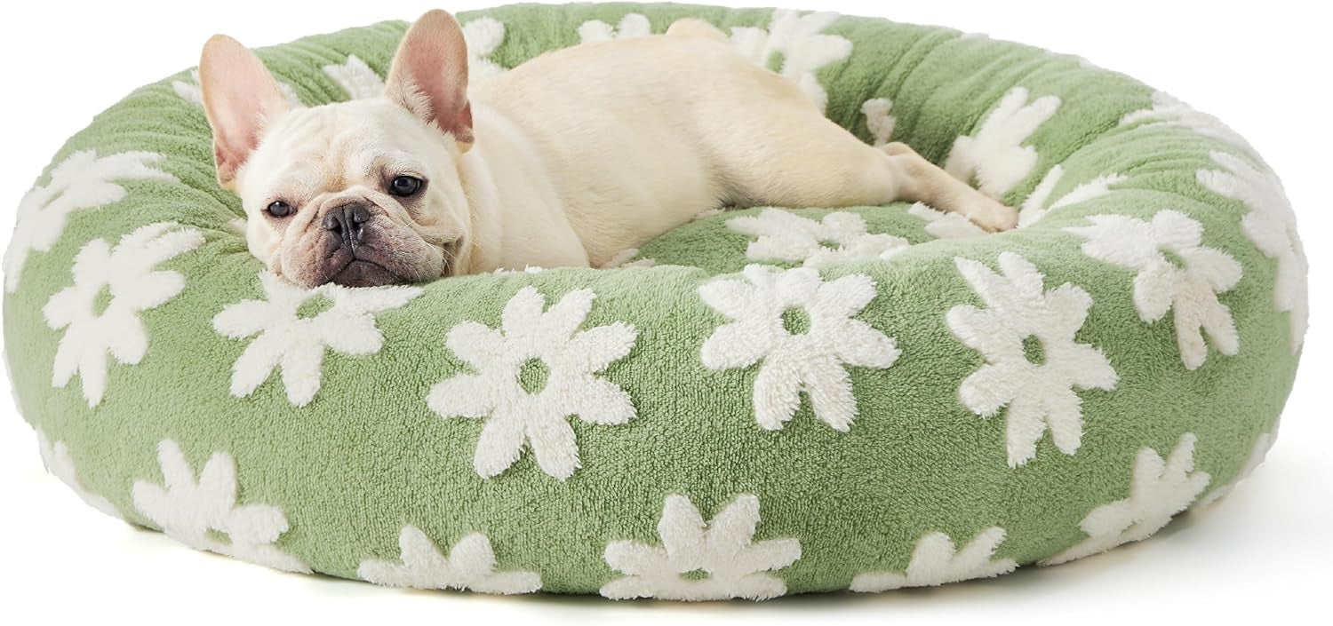Round Four Seasons Warm Pet Bed For Cozy Year Round Comfort