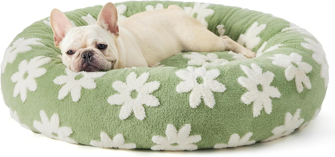 Round Four Seasons Warm Pet Bed For Cozy Year Round Comfort
