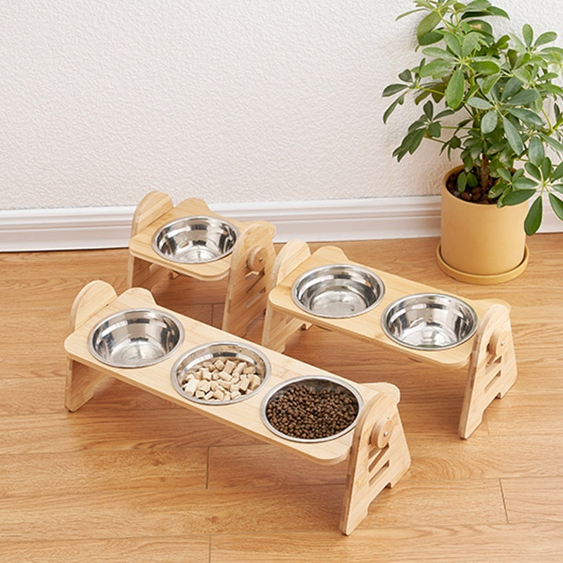 Pet Angled Bowl Cervical Spine Protection Drinking Feeding Bowl