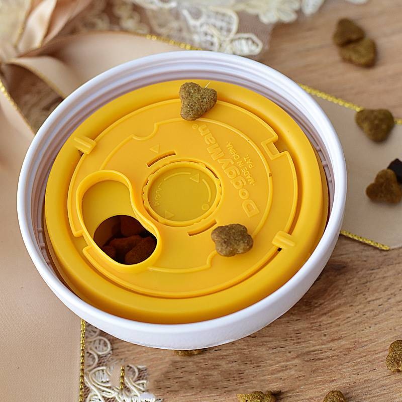Interactive Pet Tumbler Puzzle Food Dispensing Toy Ball
