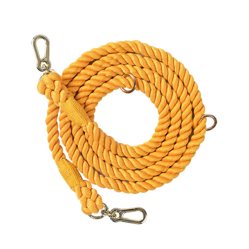Multifunctional Braided Double Ended Pet Leash Control Lead