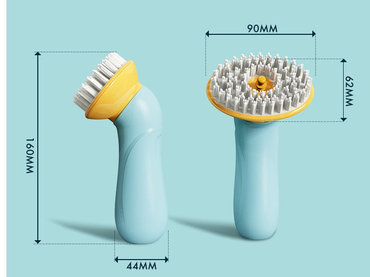 Handheld Pet Bath Brush Shower Grooming Cleaning Tool Pet Supplies