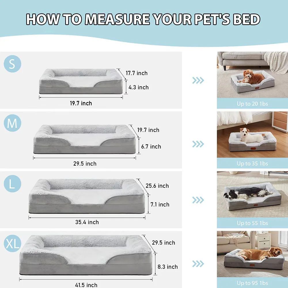 Pet Waterproof Sofa Bed Mat Comfortable Durable Sleeping House For Pets