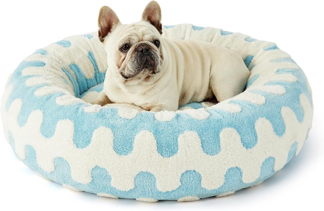 Round Four Seasons Warm Pet Bed For Cozy Year Round Comfort