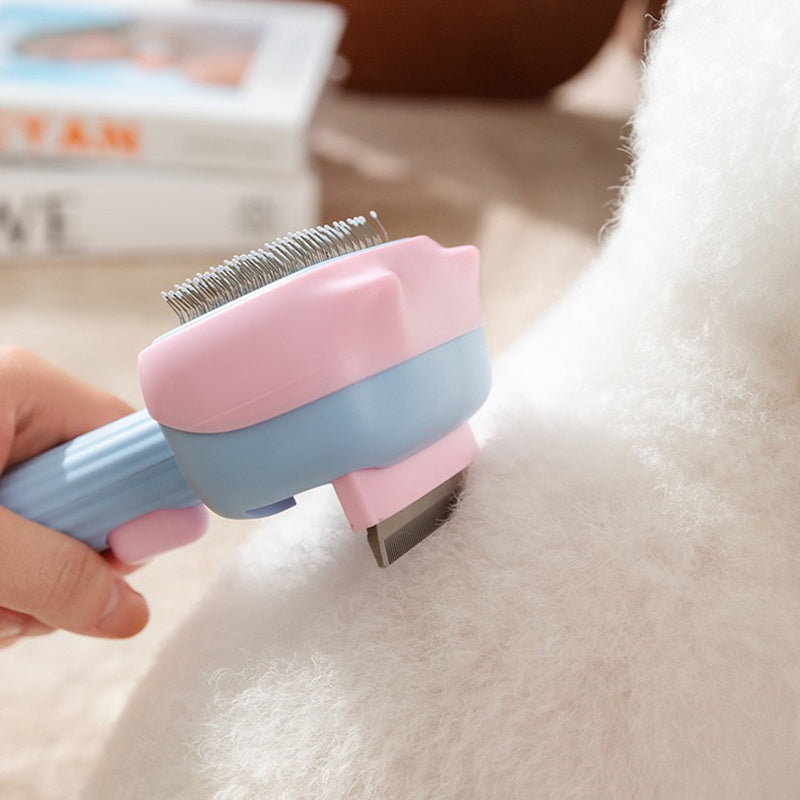 Pet Deshedding Grooming Brush Dematting Hair Removal Tool For Pets