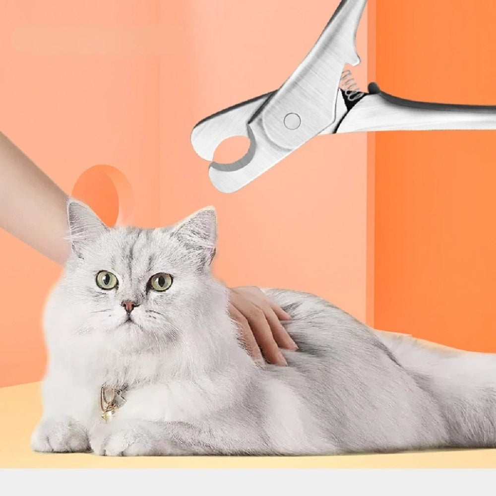 Professional Pet Nail Clipper Stainless Steel Safety Grooming Trimmer For Pets