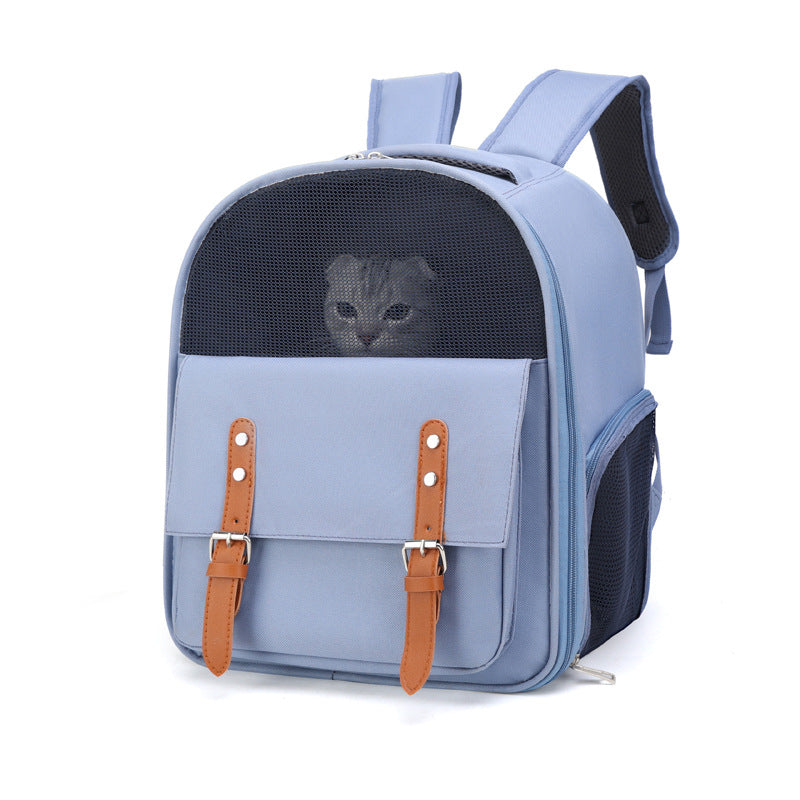 Breathable Portable Pet Backpack Outdoor Travel Carrier