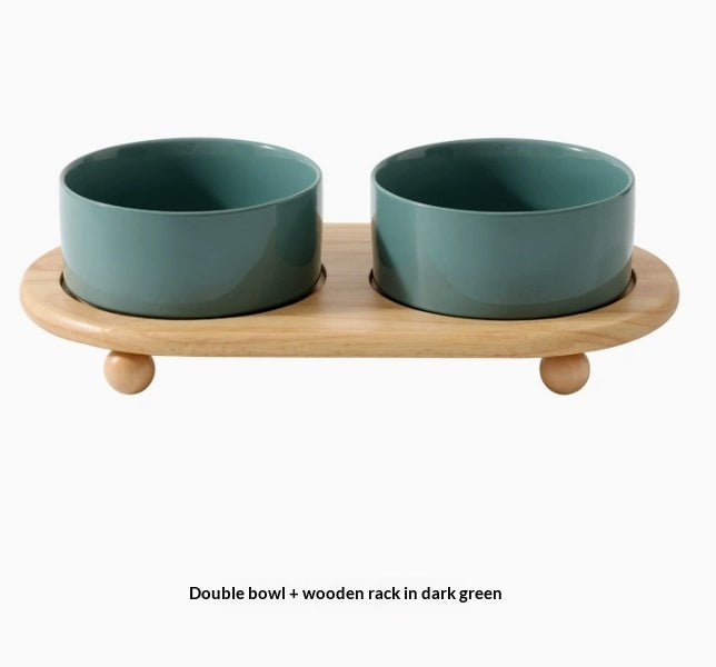 Ceramic Food Bowls Pet Bowl Supplies