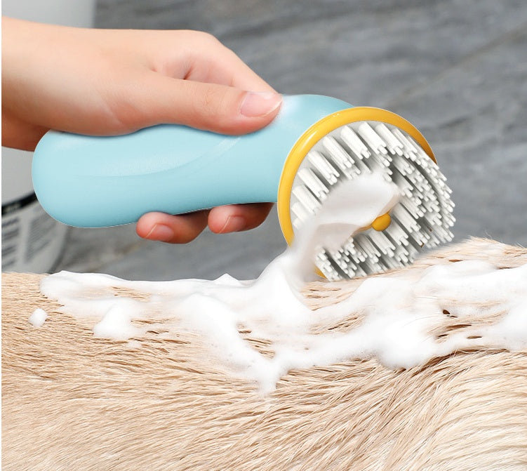 Handheld Pet Bath Brush Shower Grooming Cleaning Tool Pet Supplies