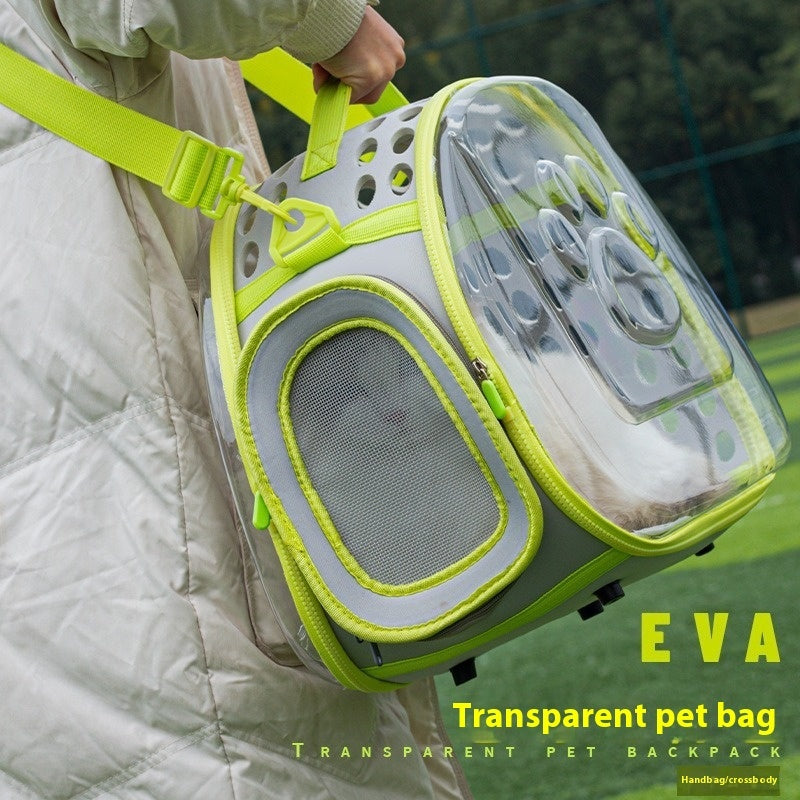 Pet Transparent Bag Space Capsule Backpack
