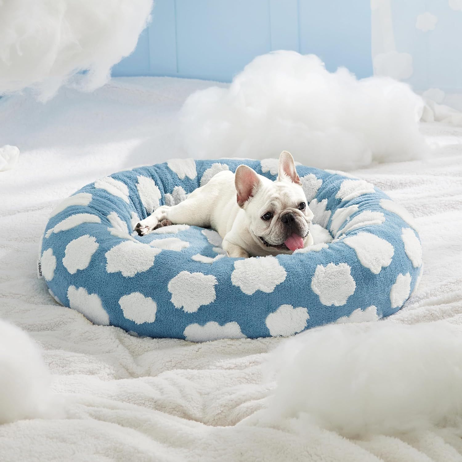 Round Four Seasons Warm Pet Bed For Cozy Year Round Comfort