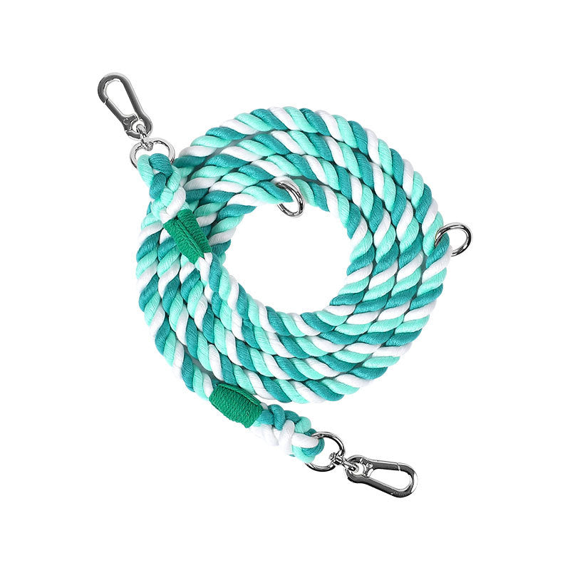 Multifunctional Braided Double Ended Pet Leash Control Lead