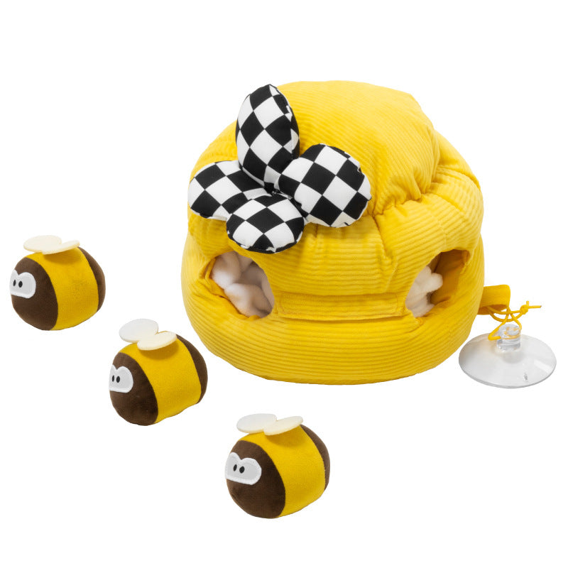 Educational Pet Toy With Food Leakage And Interactive Hiding