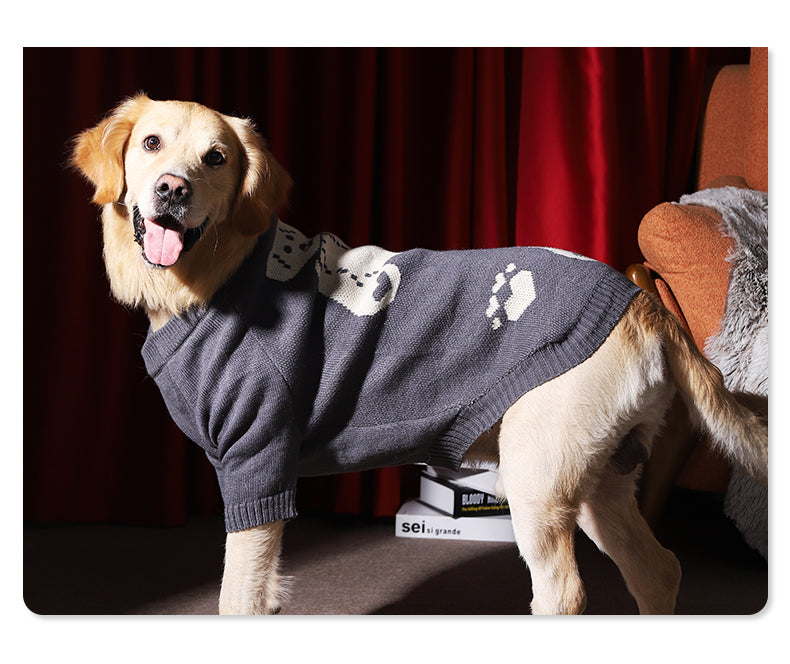 Large Pet Winter Sweater Thick Warm Comfortable Clothing