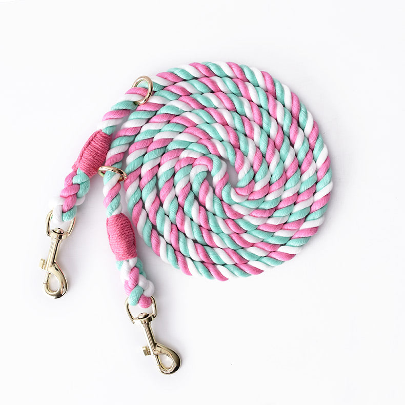 Multi Functional Dual Head Pet Leash Control Lead
