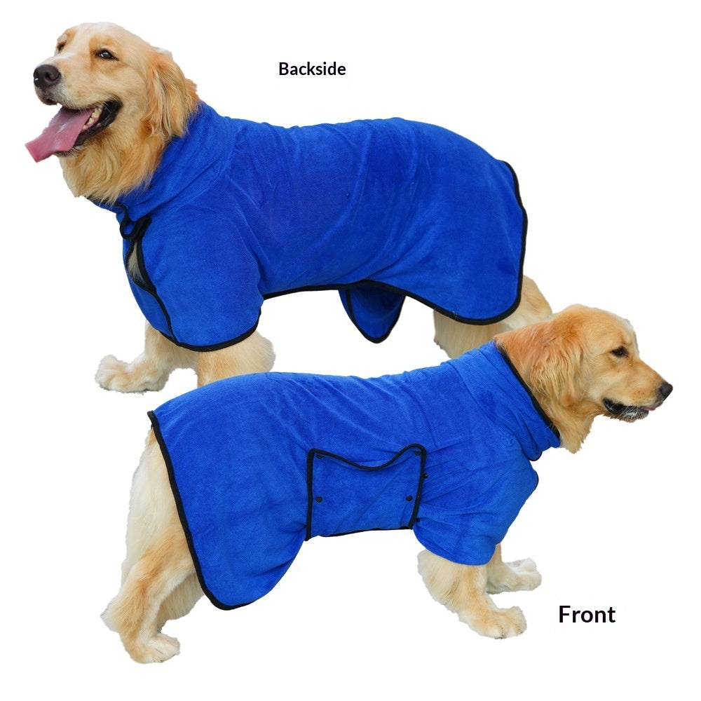 Ultra Soft Quick Dry Microfiber Absorbent Pet Towel Clothing