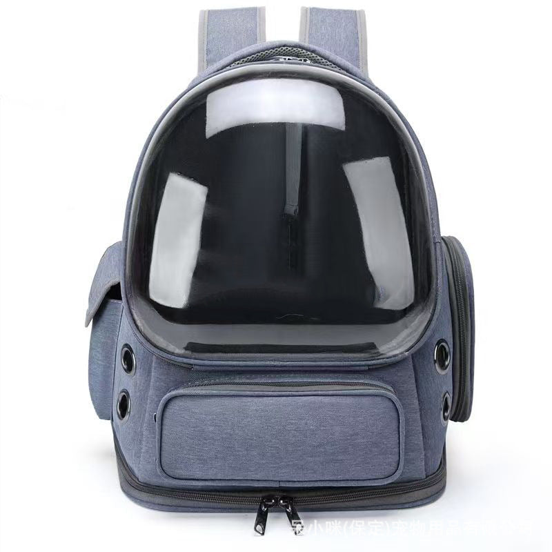 Portable Backpack Transparent Space Capsule Backpack  Diaper Bag