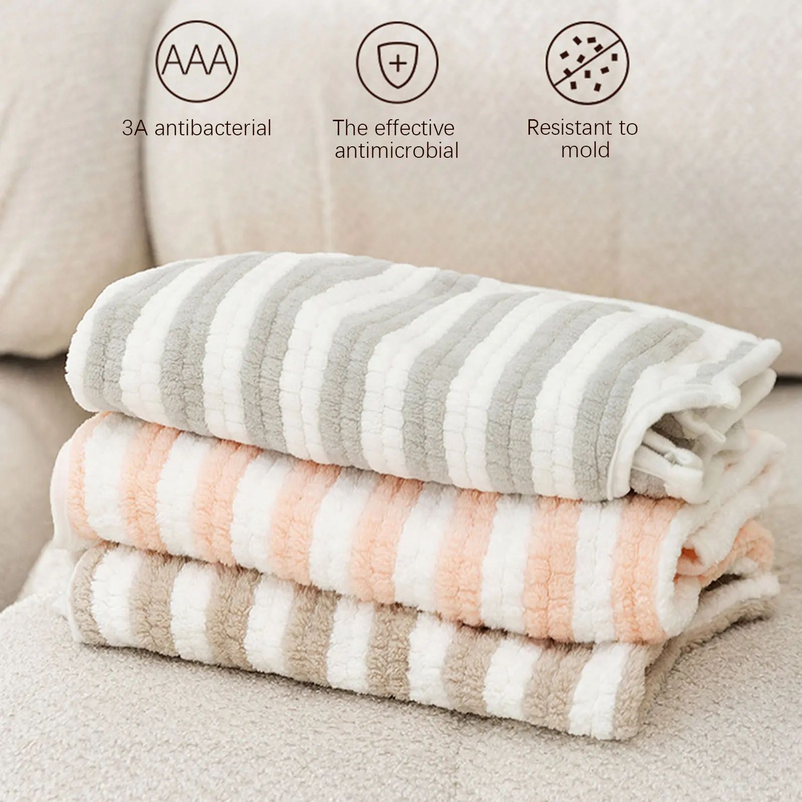 Ultra Absorbent Quick Dry Pet Bath Towel Thick Bathrobe For All Sizes