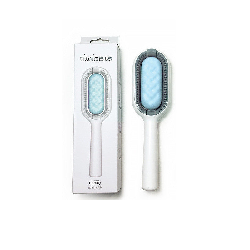 Pet Dematting Grooming Brush Floating Hair Removal Comb With Cleaning Tank