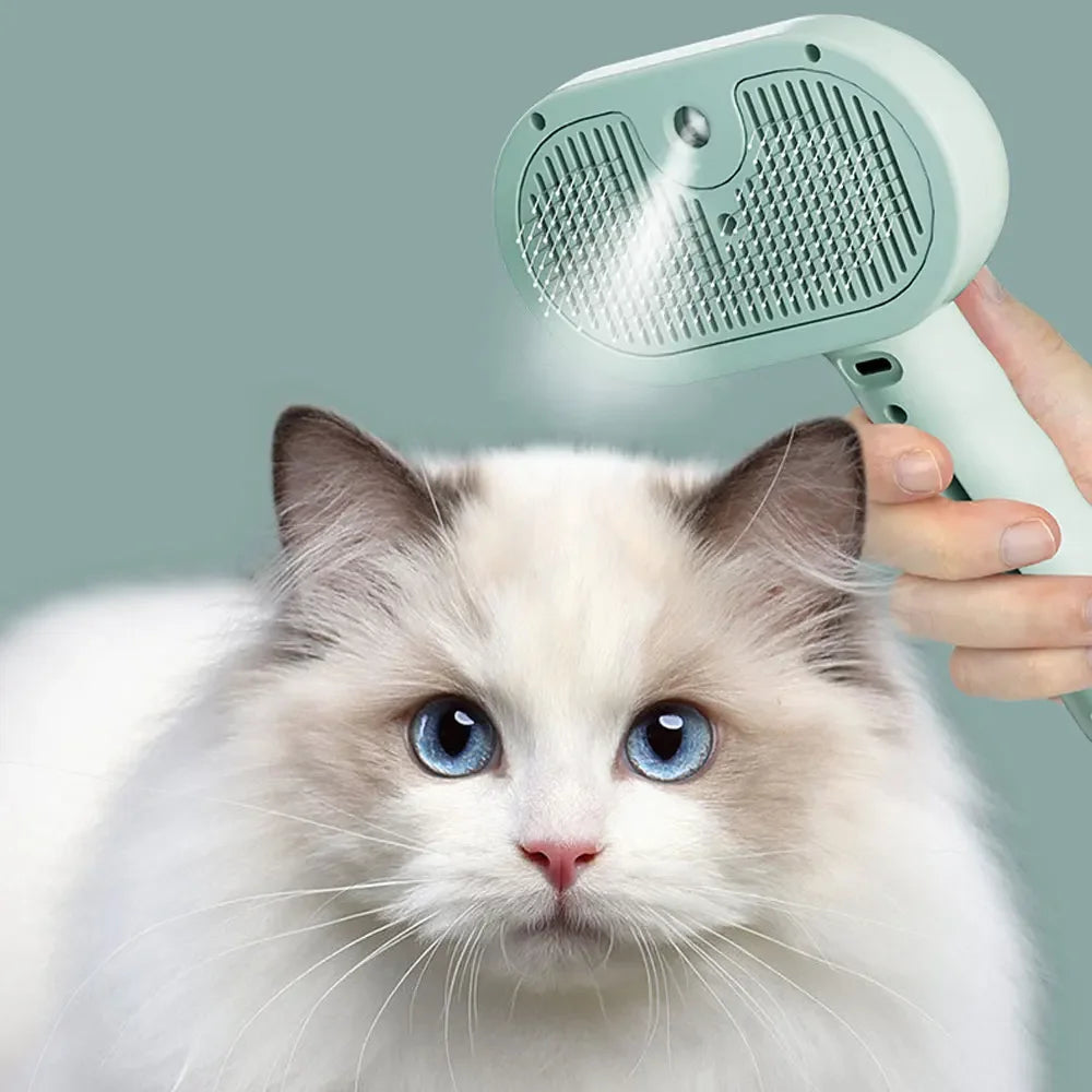 Pet Spray Hair Comb Grooming Brush Dematting Hair Remover Tool